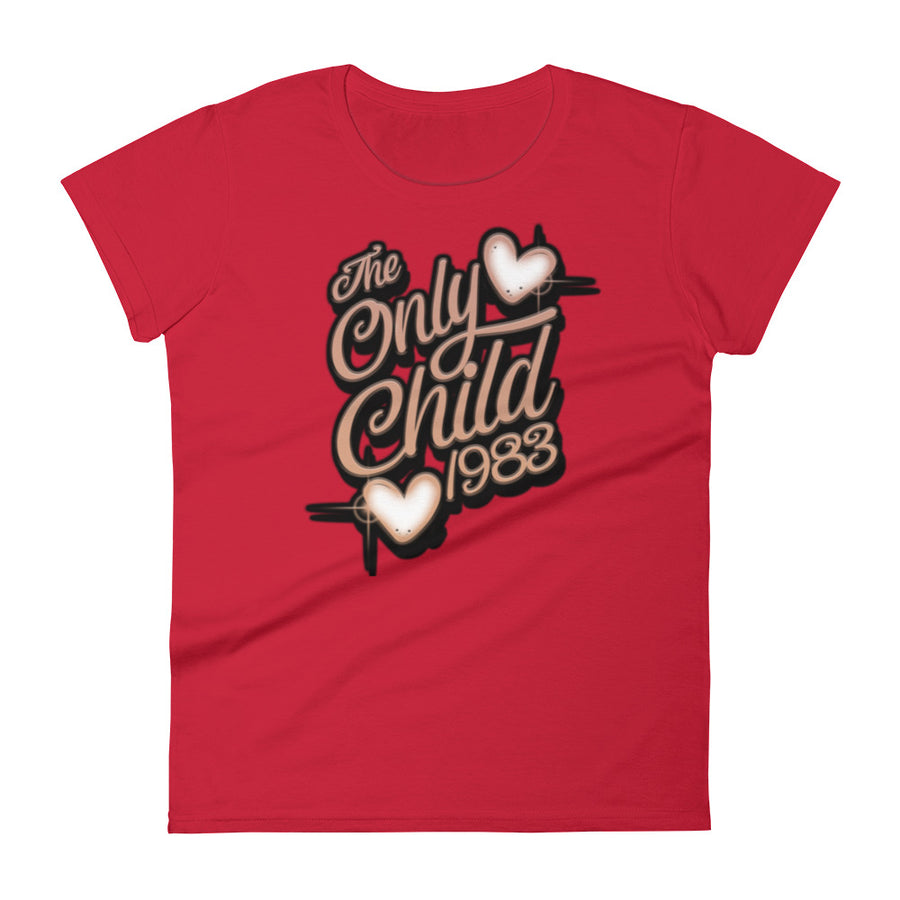 The Only Child 1983 Neat Airbrush Women's short sleeve t-shirt