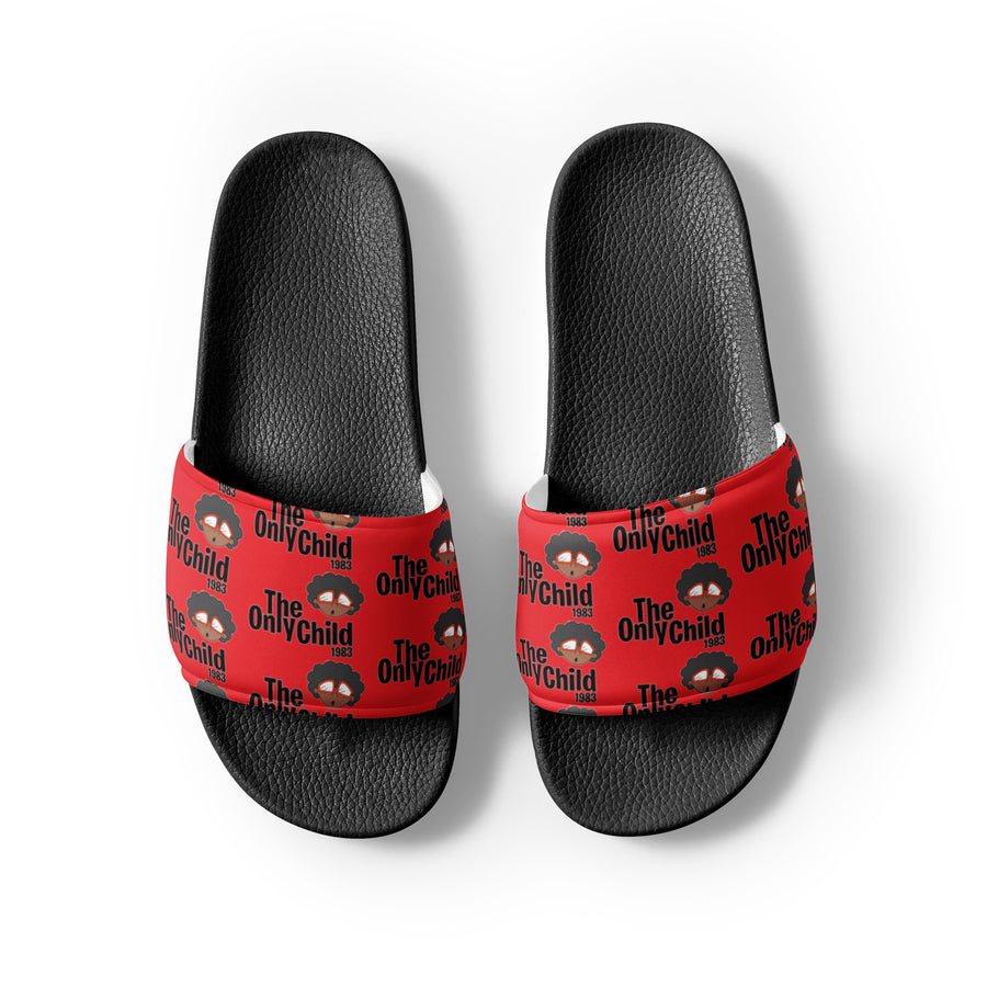 The Only Child 1983 Monogram Full Word Logo Women's slides