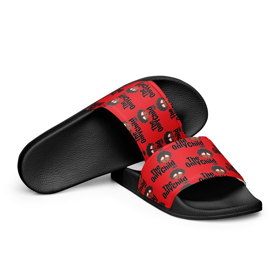 The Only Child 1983 Monogram Full Word Logo Women's slides