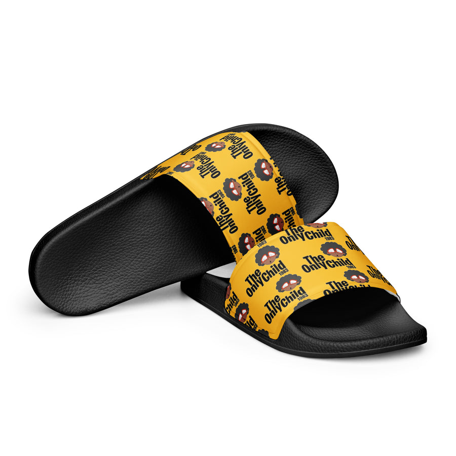The Only Child 1983 Monogram Full Word Logo Women's slides
