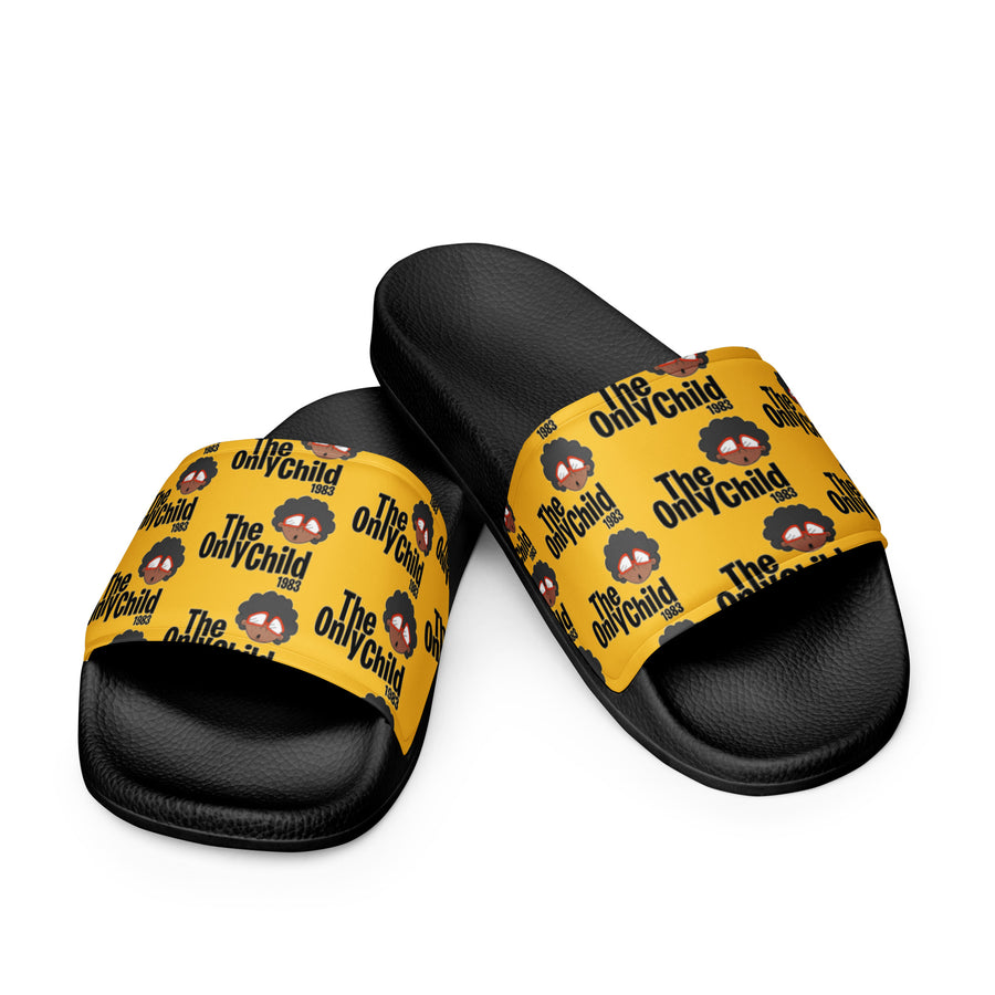 The Only Child 1983 Monogram Full Word Logo Women's slides