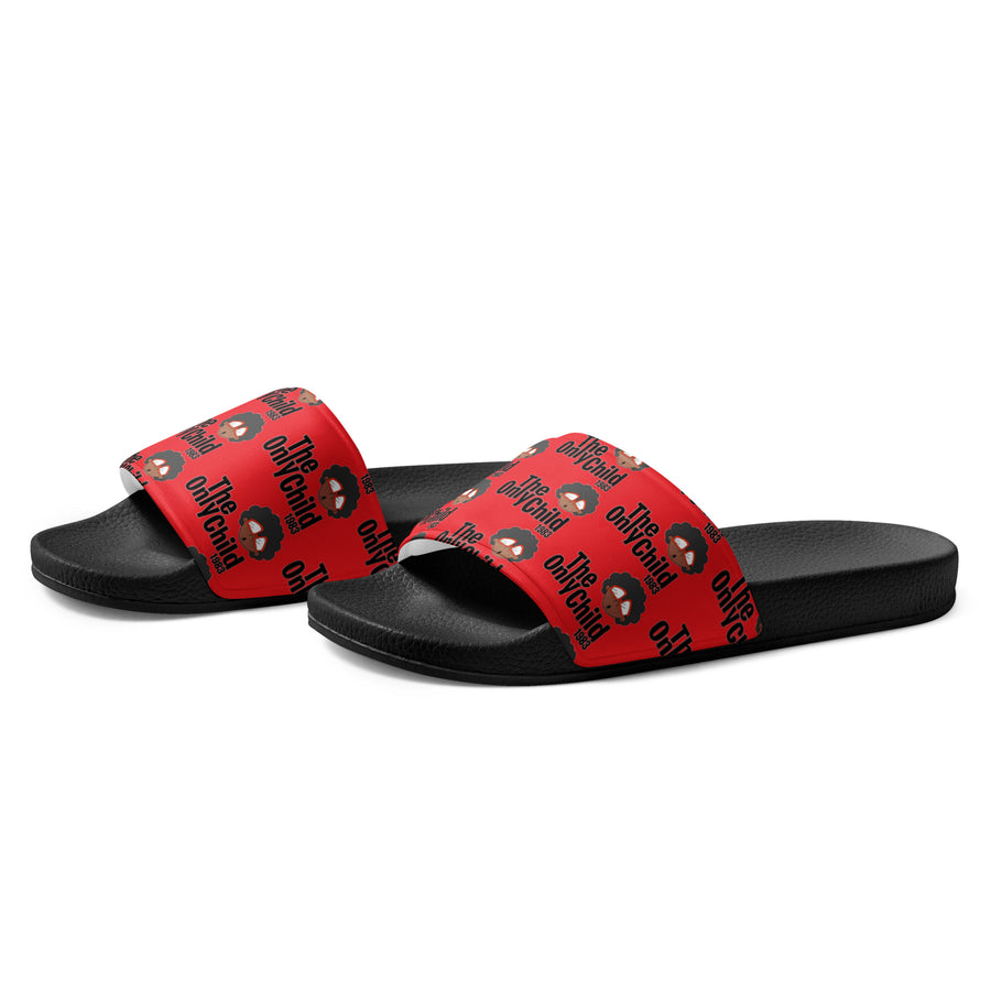 The Only Child 1983 Monogram Full Word Logo Women's slides