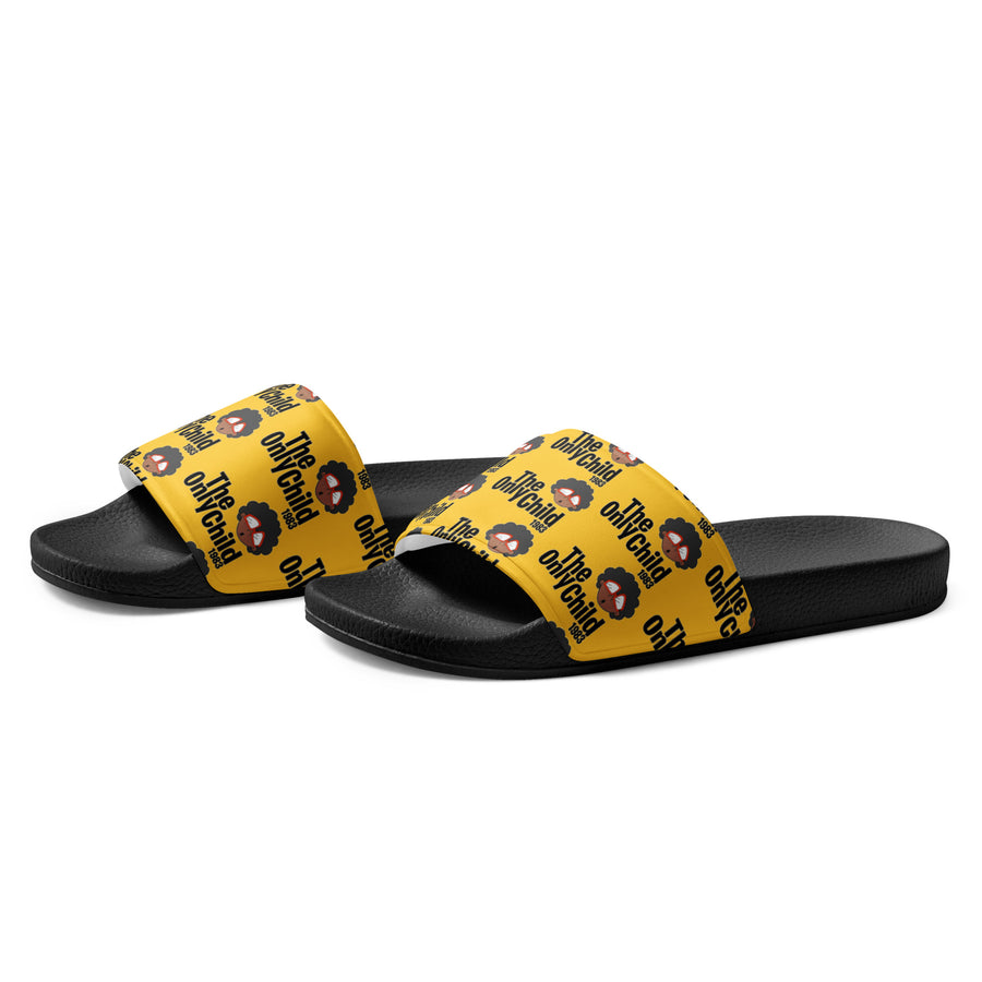 The Only Child 1983 Monogram Full Word Logo Women's slides
