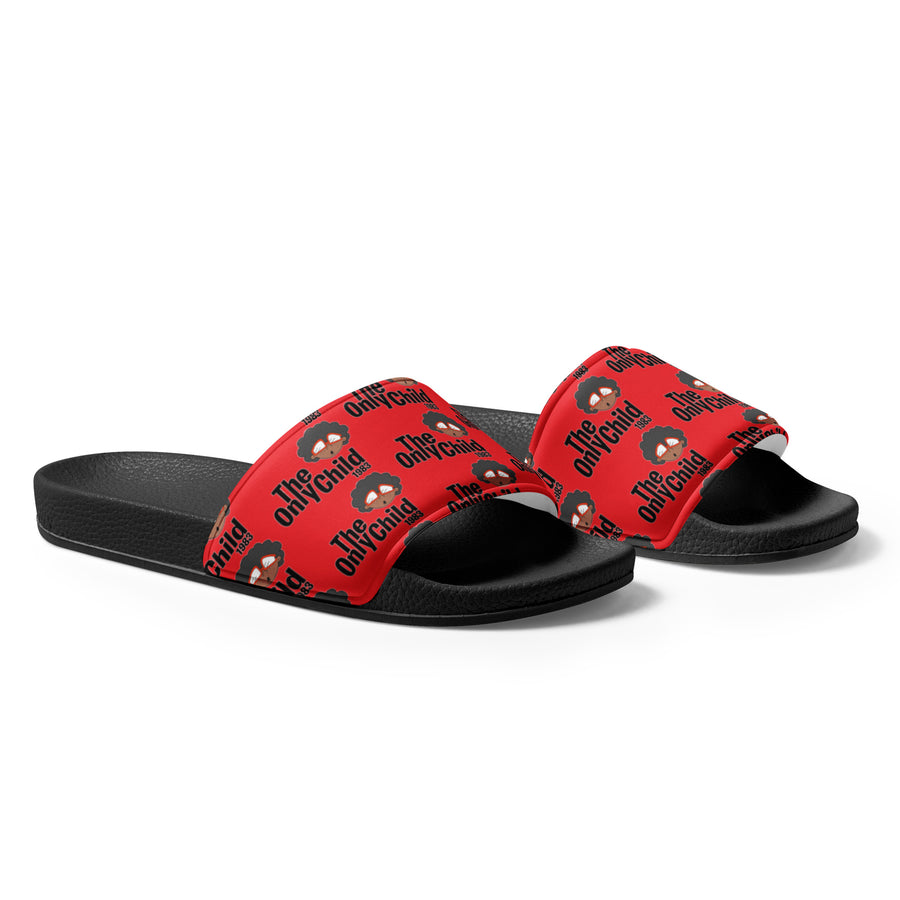 The Only Child 1983 Monogram Full Word Logo Women's slides