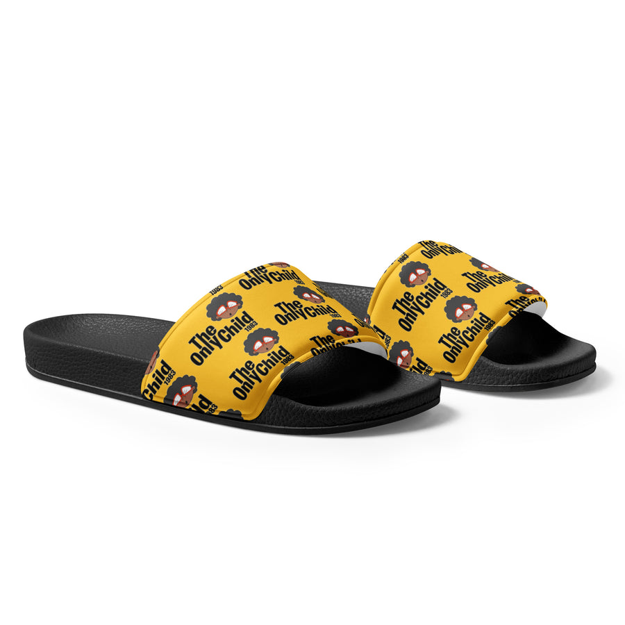 The Only Child 1983 Monogram Full Word Logo Women's slides