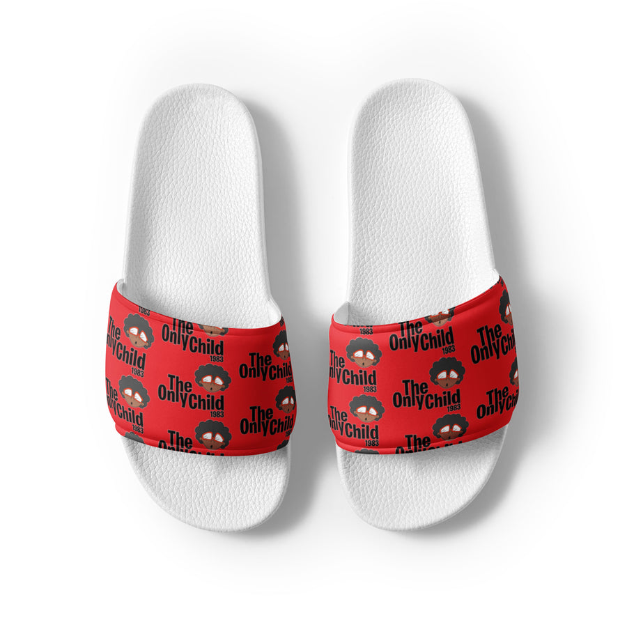 The Only Child 1983 Monogram Full Word Logo Women's slides
