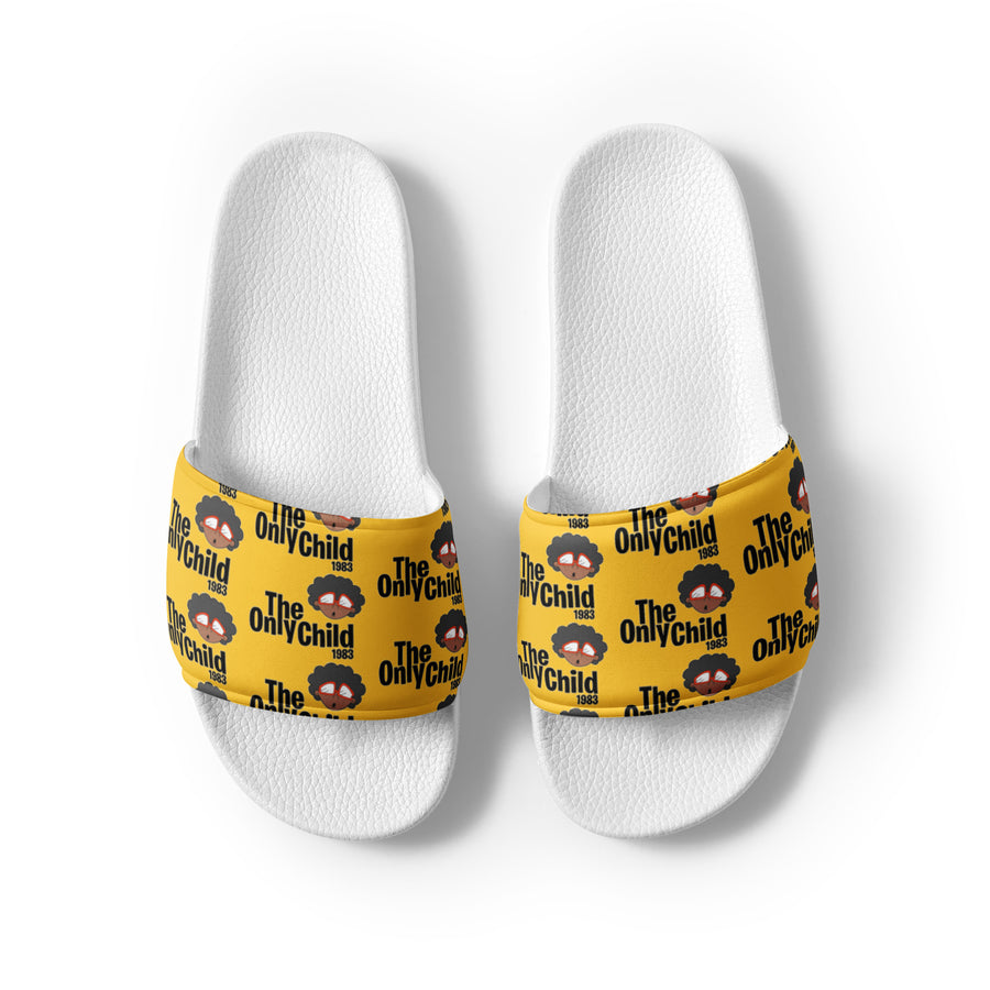 The Only Child 1983 Monogram Full Word Logo Women's slides