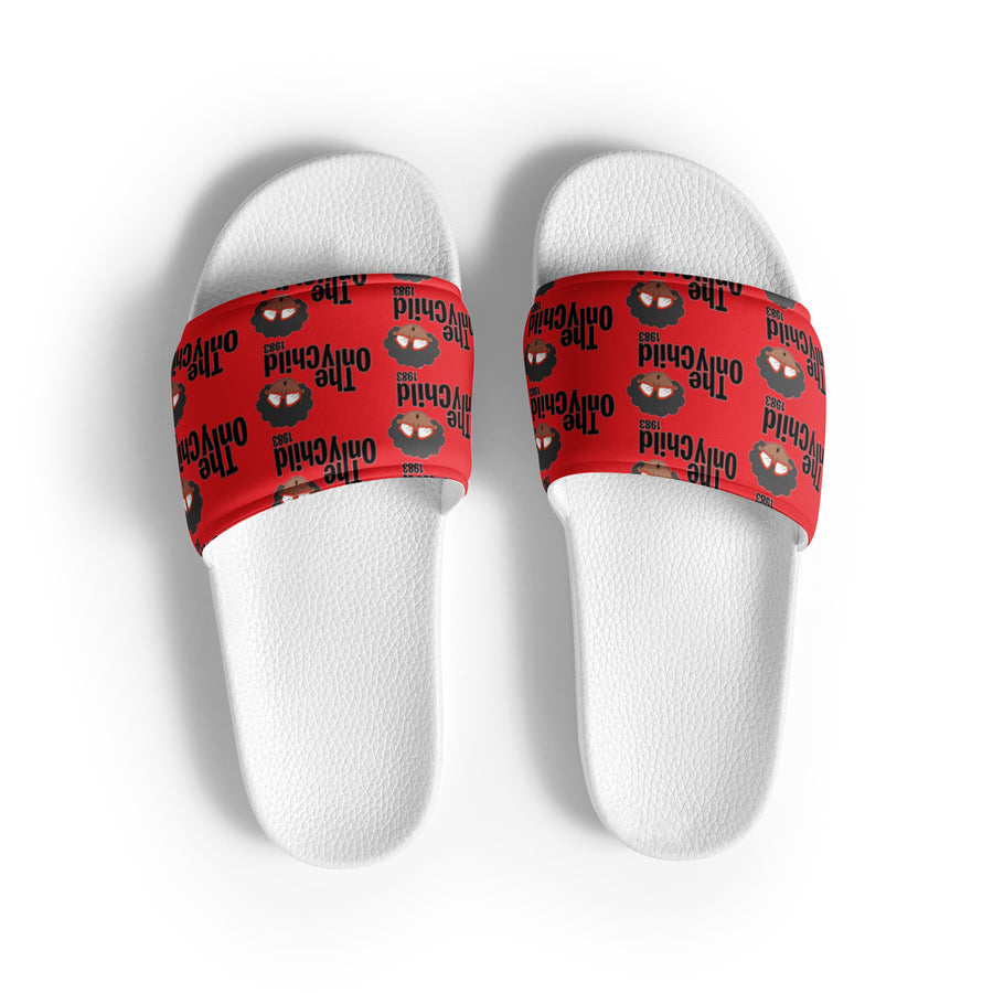 The Only Child 1983 Monogram Full Word Logo Women's slides