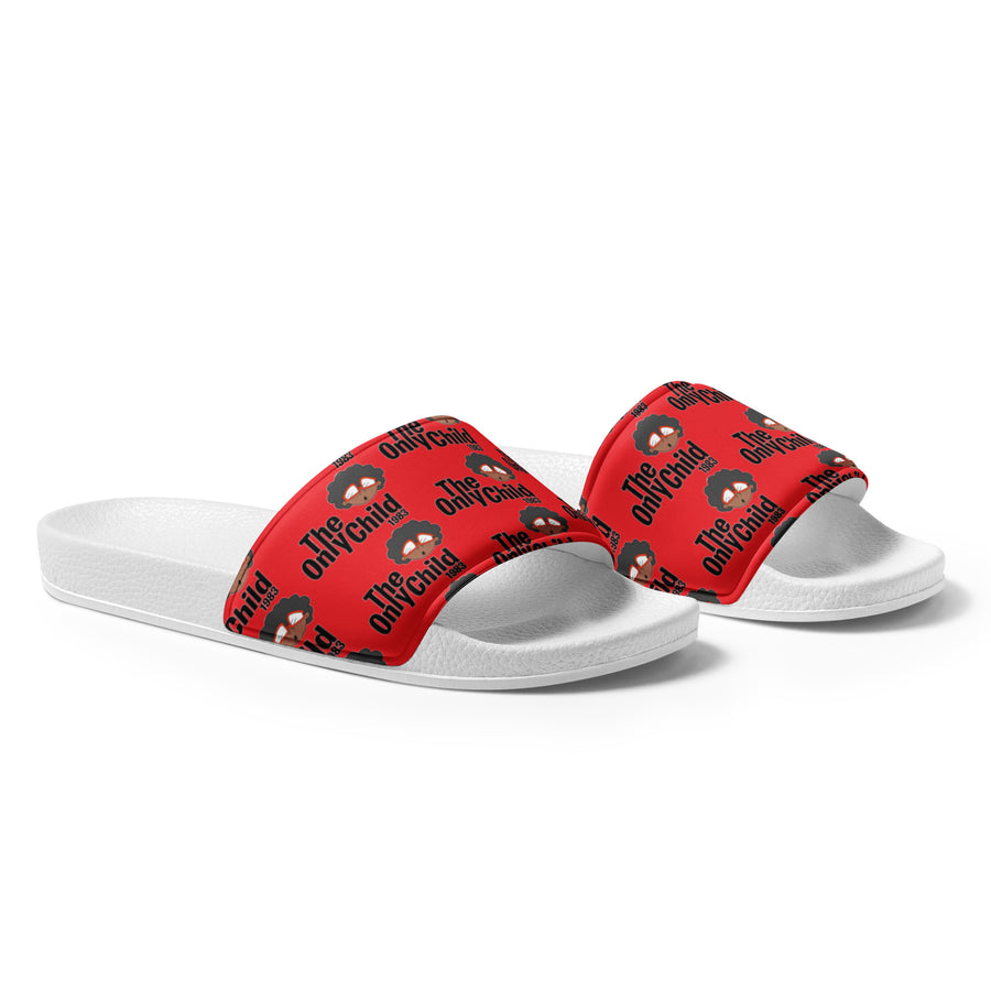 The Only Child 1983 Monogram Full Word Logo Women's slides