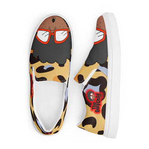 The Only child 1983 Bighead Animal Print Women’s slip-on canvas shoes